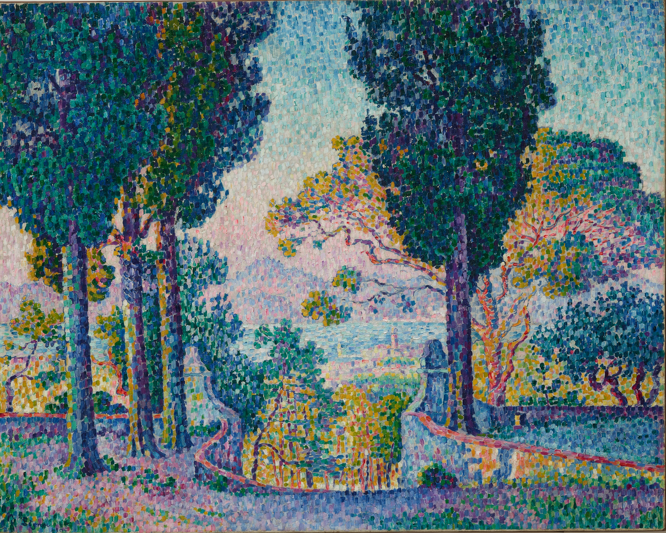 1063 Paul Signac Sainte-Anne Saint Tropez 1905