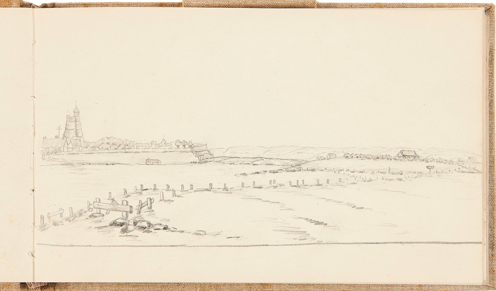 Lot 20 - GAULLE Charles de - Carnet de dessins - ©Artcurial